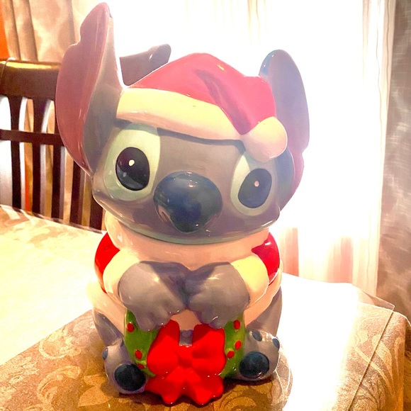 Disney Other - Stitch Christimas Cookie Jar